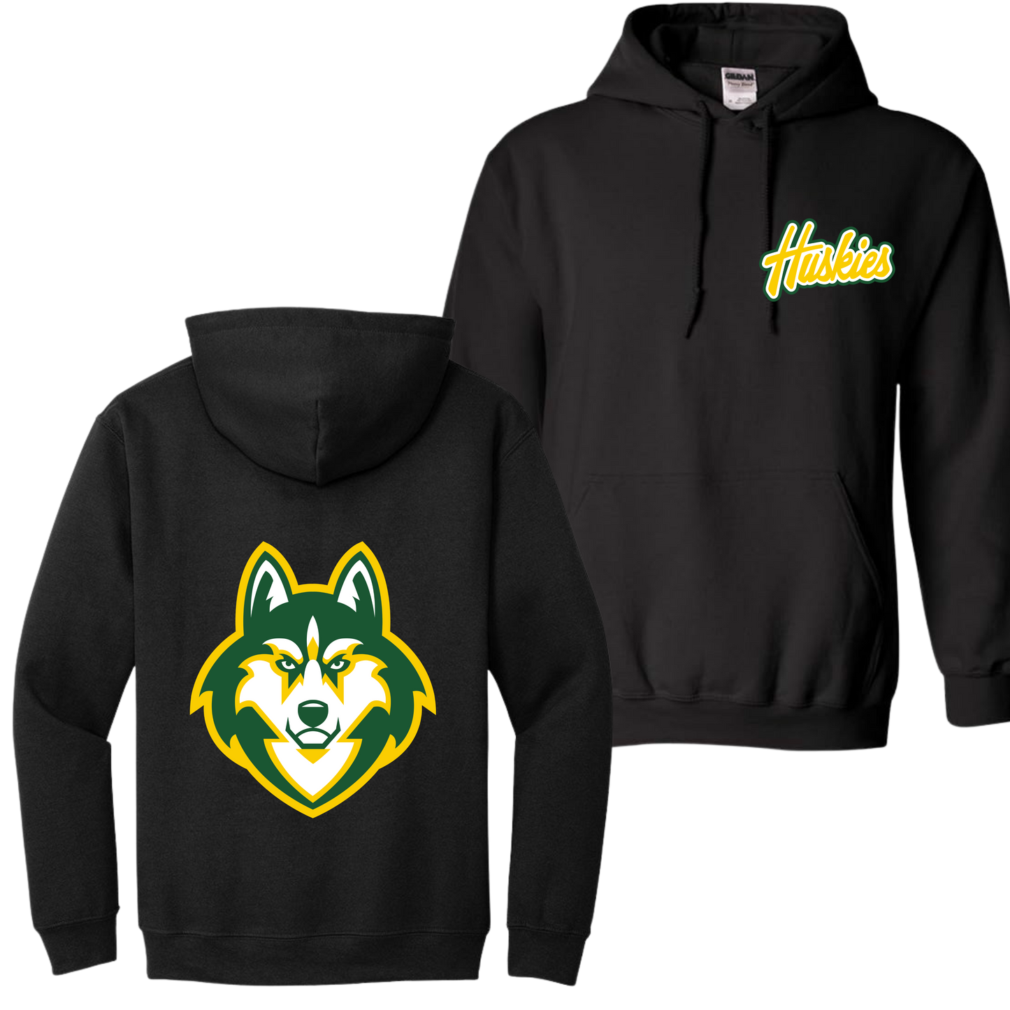 Huskies Collection: Black Sweatshirt Only