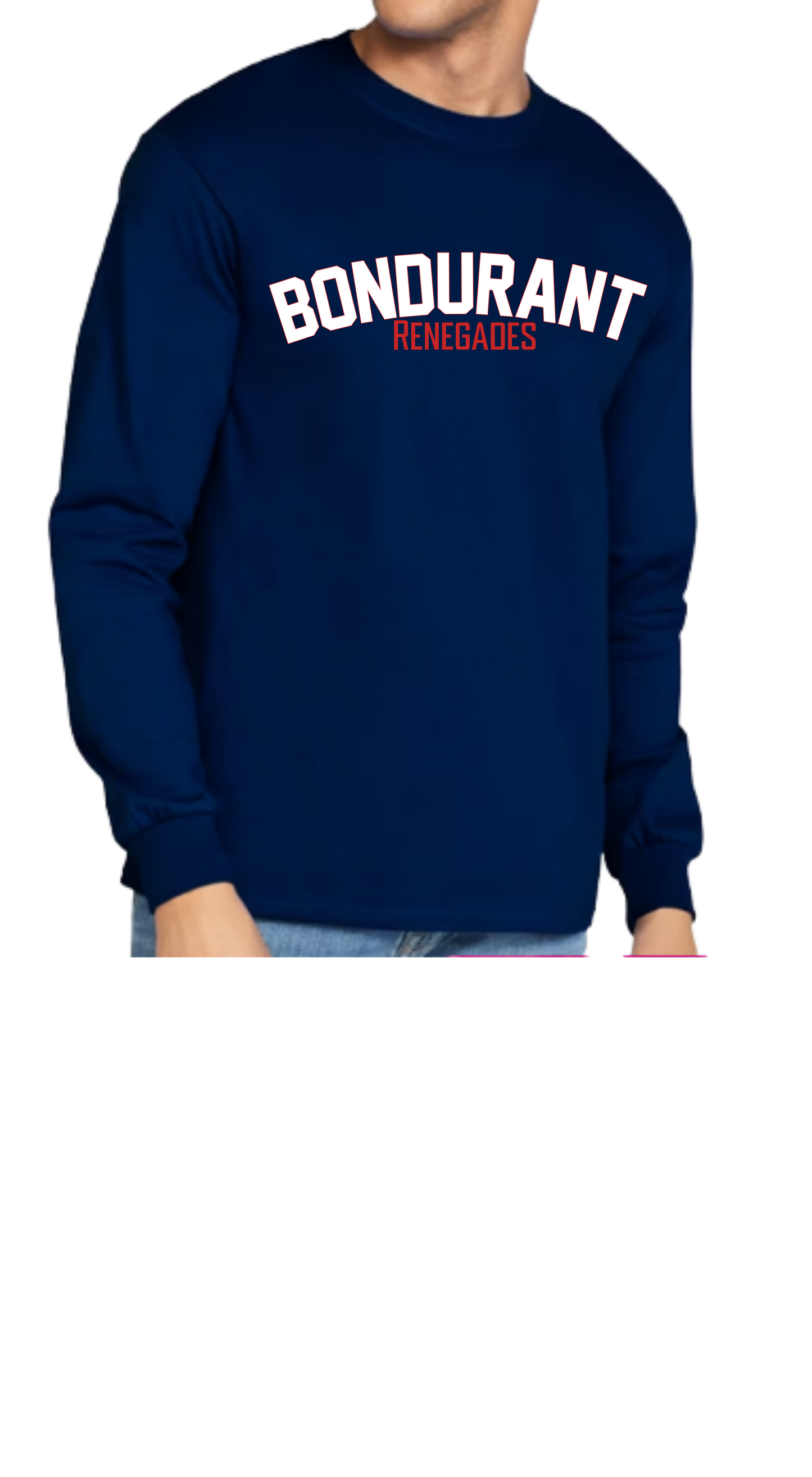 Bondurant Renegades - Gildan Crewneck (Youth-XL)