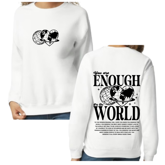 Finley's Collection: You are enough sweatshirt