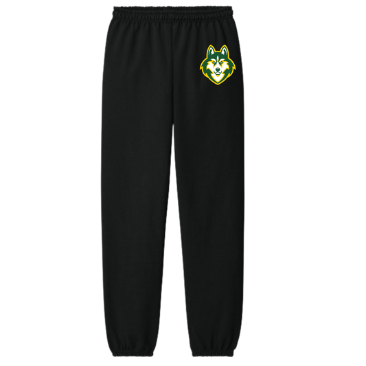 Huskies Collection: Black Sweatpants Only