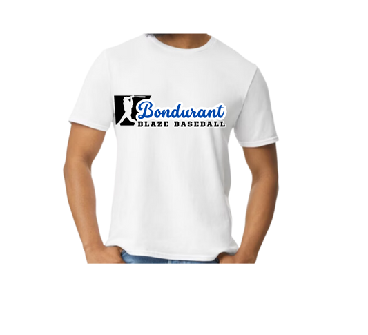 Bondurant Blaze Logo 2 T Shirt 2XL-4XL