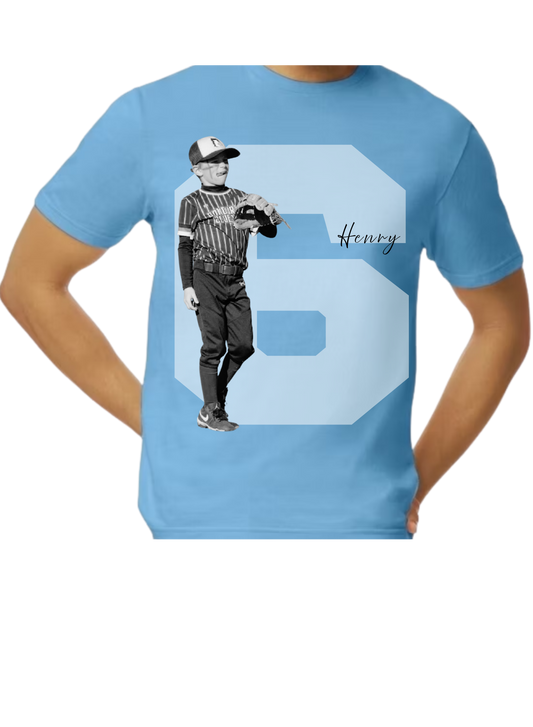 Tshirt Sports Picture with Number