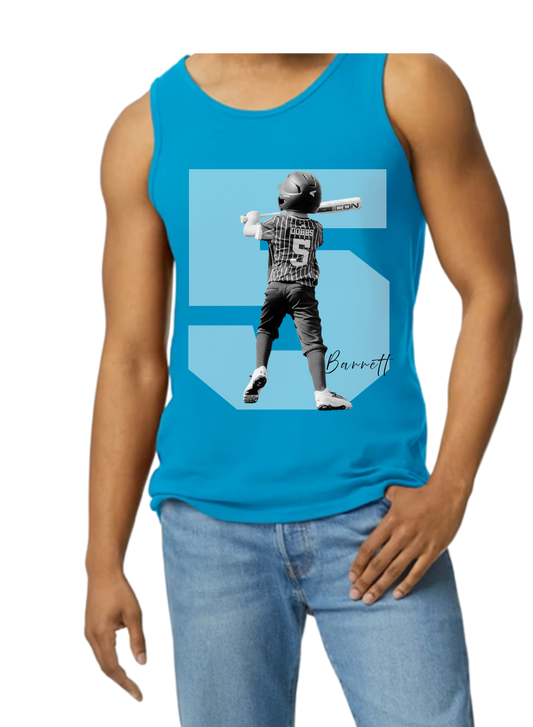 Tank Sports Picture with Number