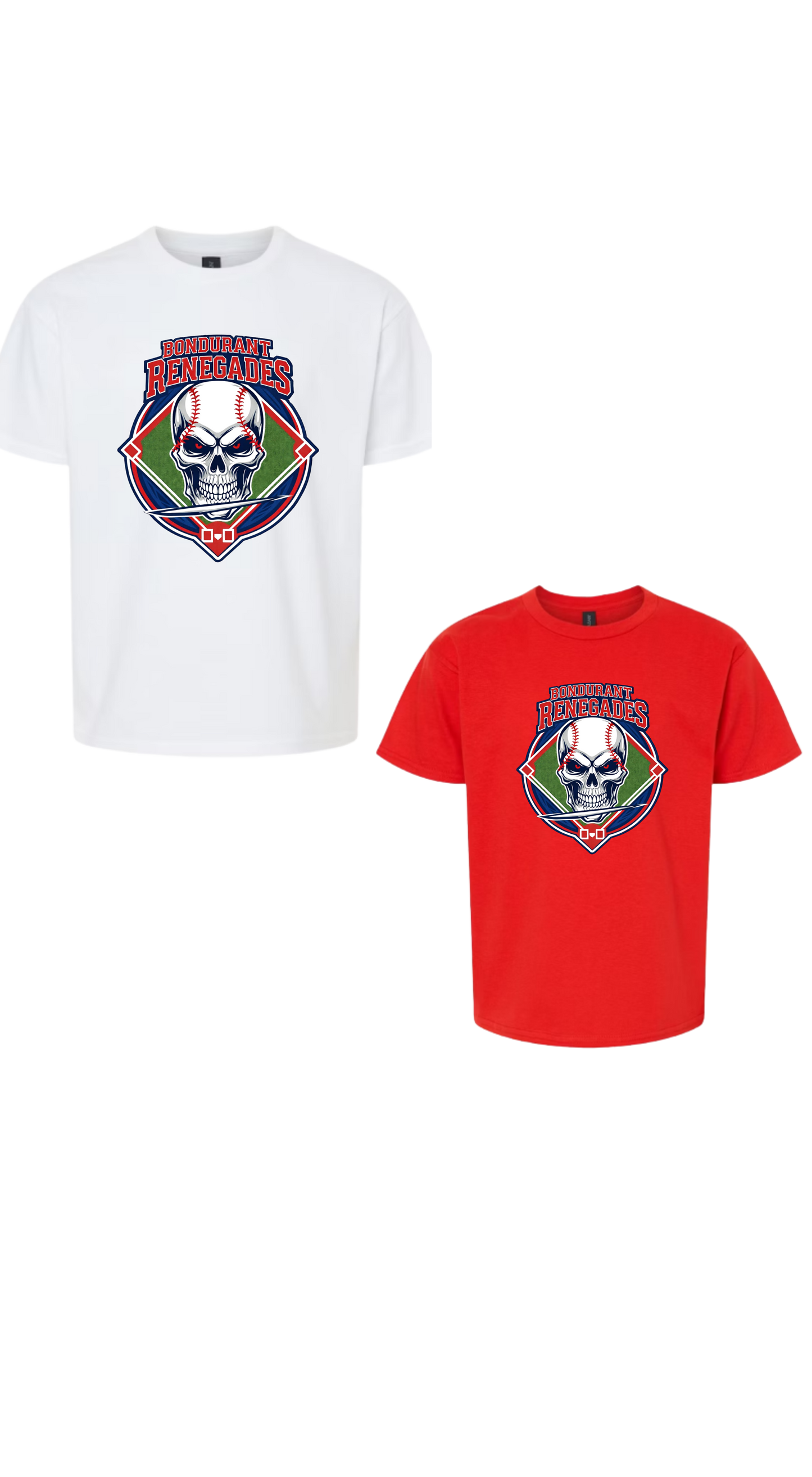 Bondurant Renegades - Comfort Colors Logo TShirt (2xl-4xl)